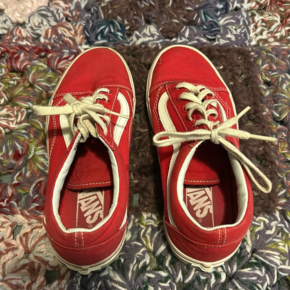 Red Vans